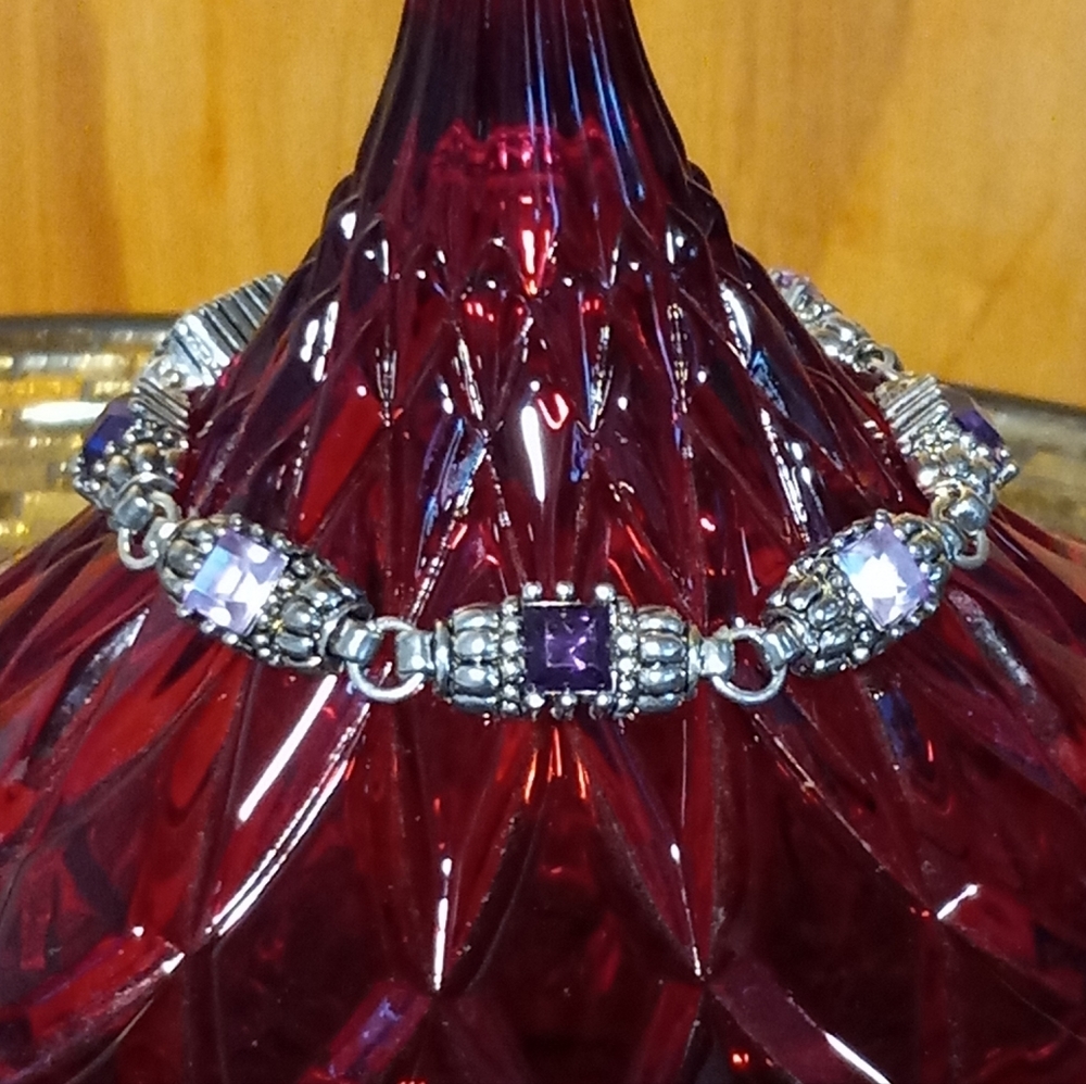 Purple Fashion Bracelet